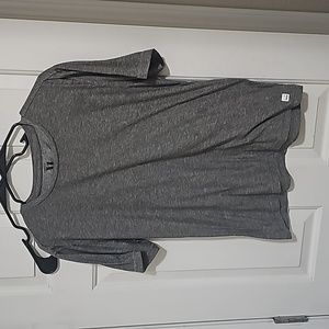 Vuori Strato Tech Heather Gray Tee (Medium)